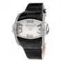 CHRONOTECH Woman CT7681M-30S Quartz Analog Watch 48mm Black Dial Leather Strap