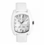 CHRONOTECH Women's Watch RW0009 35mm Quartz Analog Stainless Steel Leather White