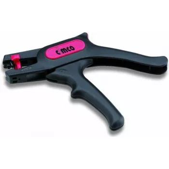 CIMCO 100762 Automatic Wire Stripper 0.2-6.0 mm², Black/Red