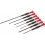 CIMCO Precision Screwdriver Set 111901, 7-Piece, Slotted/Phillips