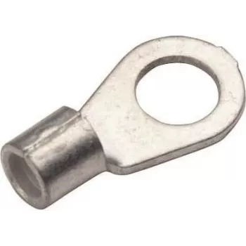 Cimco Ring Cable Lug 50 mm² M16 Tinned Copper, DIN 46235, Pack of 100 180476