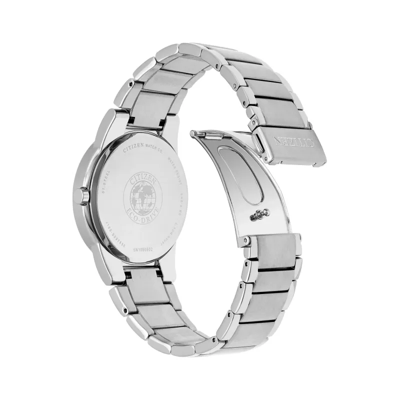 CITIZEN Eco-Drive Men's Watch AU1060-51G 40mm Stainless Steel Black Dial