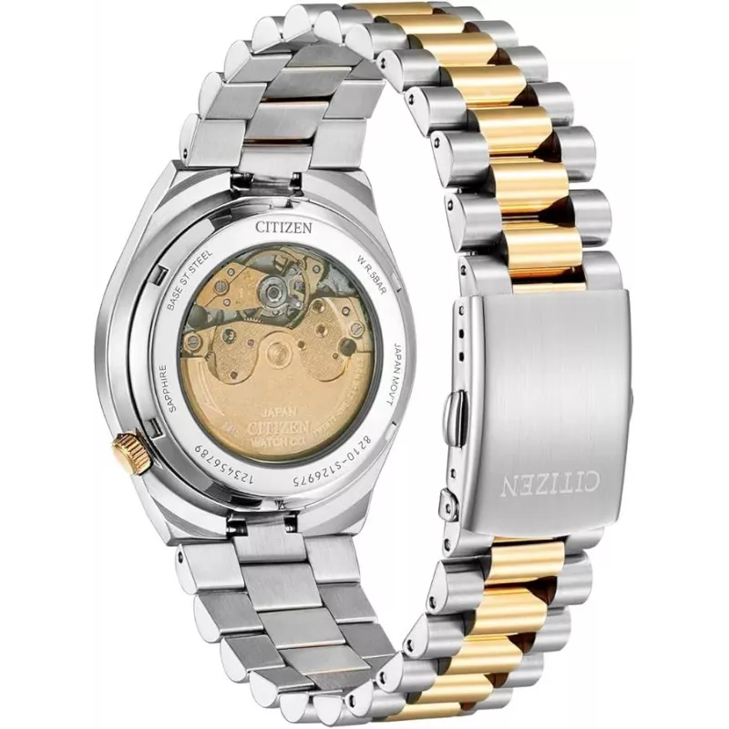 CITIZEN Men's Automatic Watch NJ0154-80H 40mm Stainless Steel Grey Dial