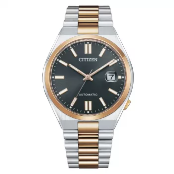 CITIZEN Men's Automatic Watch NJ0154-80H 40mm Stainless Steel Grey Dial