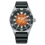 CITIZEN Men's Automatic Watch NY0120-01Z 41mm Orange Dial Polyurethane Strap