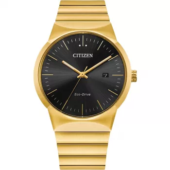 CITIZEN Men's Eco-Drive Watch BM7582-56E 40mm Stainless Steel Black Dial