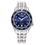 CITIZEN Women's Eco-Drive Stainless Steel Watch FE6160-57L 35.4mm Blue Dial