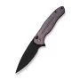 CIVIVI Button Lock Kitefin Folding Knife Purple Aluminum 14C28N