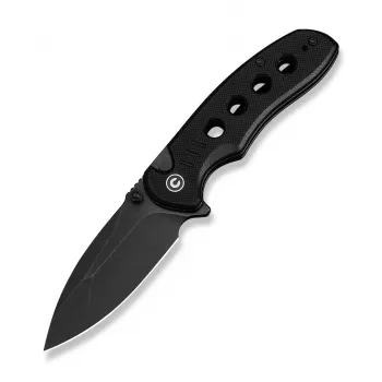 CIVIVI Triptych Folding Knife 14C28N G10 All Black