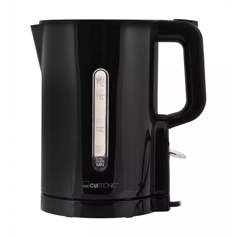 Clatronic WK 3835 Cordless Electric Kettle 1.7L 2200W Black Plastic