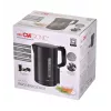 Clatronic WK 3835 Cordless Electric Kettle 1.7L 2200W Black Plastic