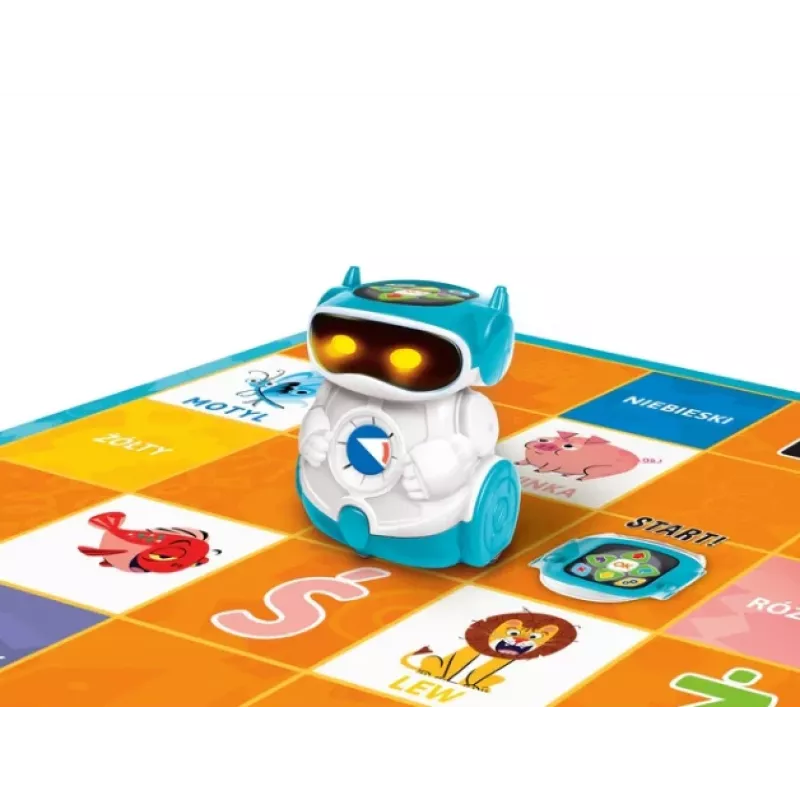 Clementoni DOC Educational Robot for Kids, Polish Language, 5+ Years, STEM Coding Toy