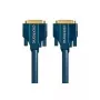 CLICKTRONIC DVI-D Dual Link Cable 2m – Gold-Plated, Double Shielded, WQXGA 2560x1600
