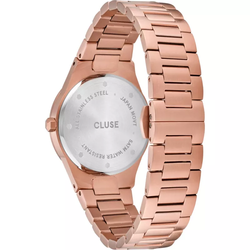 CLUSE Minuit Ladies Watch 33 mm Rose Gold Stainless Steel Mesh