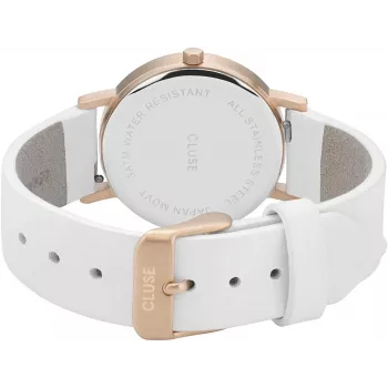 CLUSE Minuit Women's Quartz Watch 33 mm Rose Gold Stainless Steel Mesh