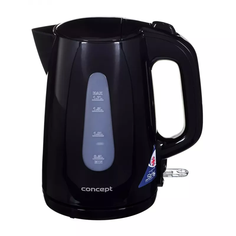 CNC Concept RK2381 Electric Kettle 1.7 L 2200 W Black