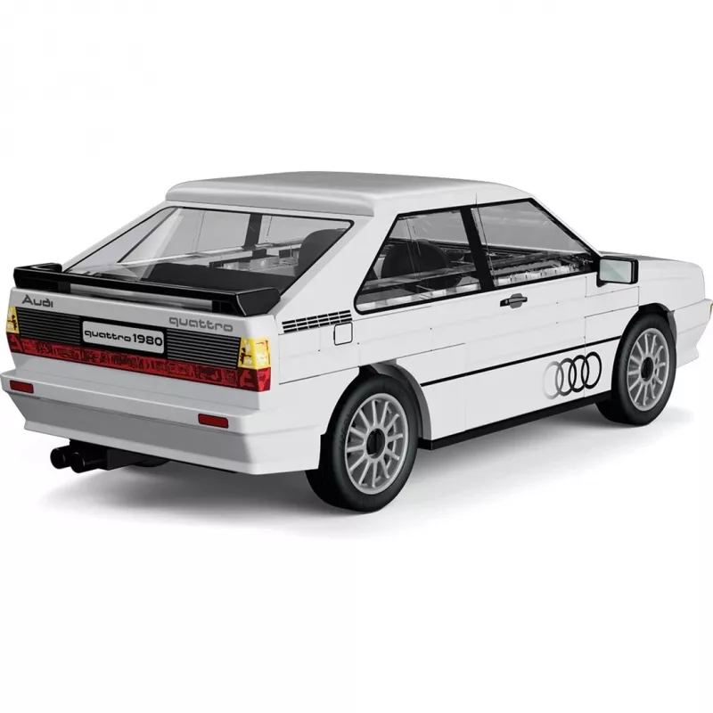 Cobi Audi Quattro 1980 White 1:35 Scale Building Blocks Set