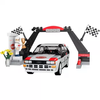 Cobi Audi Quattro Group 4 Building Blocks Set (1:35 Scale, 240 Pieces)