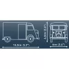 COBI Citroen Type H 1:35 Construction Blocks Set (246 Pieces)