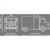 COBI Citroen Type H Police Building Blocks Set (1:35 Scale)