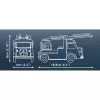 COBI Citroen Type H Pompiers (1:35 Scale) Plastic Model Kit