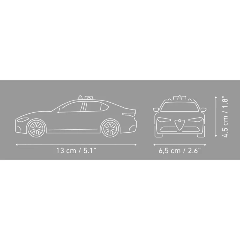 Cobi Giulia Quadrifoglio Carabinieri Building Blocks Set 1:35