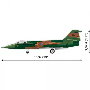Cobi Lockheed F-104 Starfighter Building Blocks Set (370 Pieces)