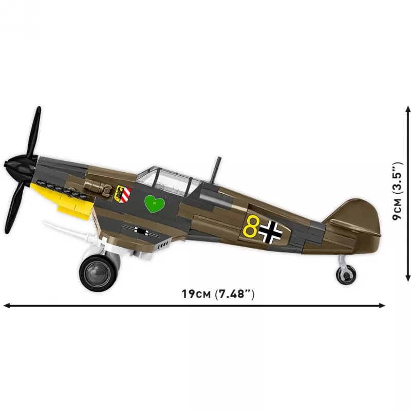 COBI Messerschmitt BF-109F Plastic Model Kit 1:48
