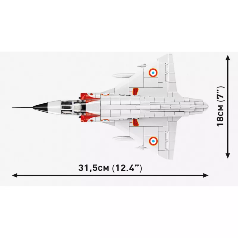 Cobi Mirage IIIC Building Set 1:48 Scale (560 Pieces)