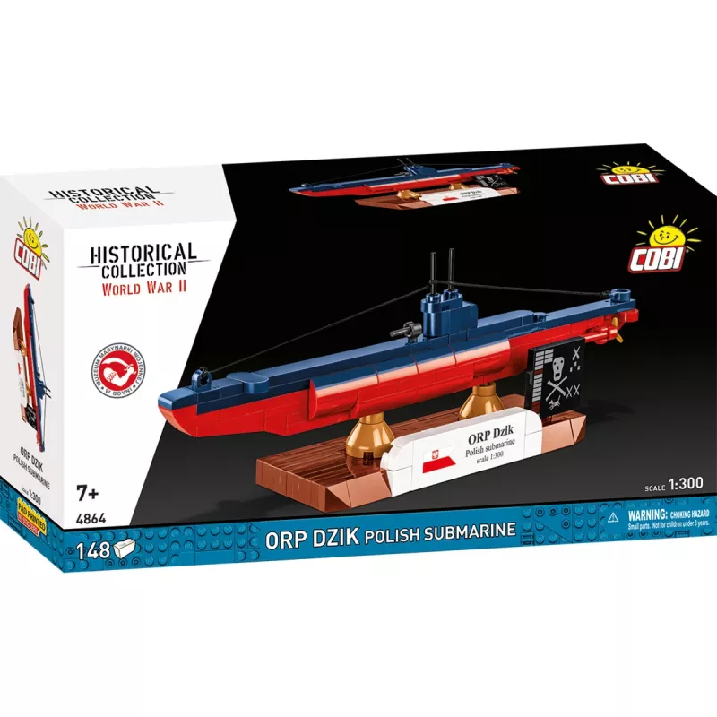 COBI ORP Dzik Polish Submarine (1:300 Scale)
