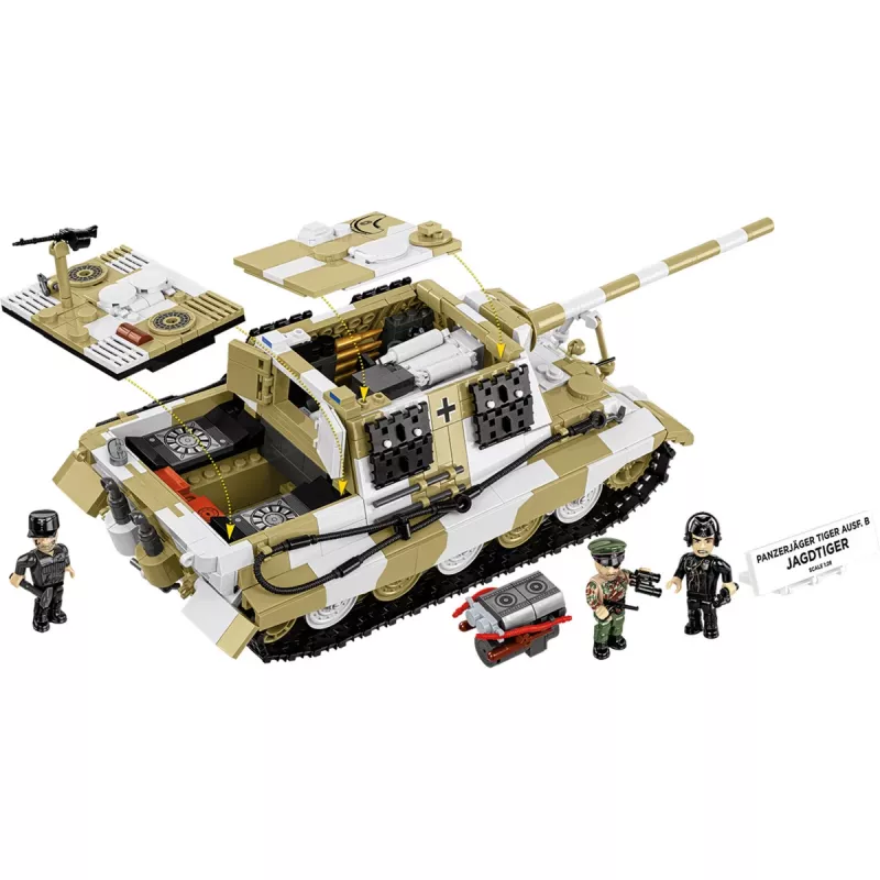 COBI Panzerjäger Tiger Ausf. B Jagdtiger Building Blocks Set (1371 Pieces)