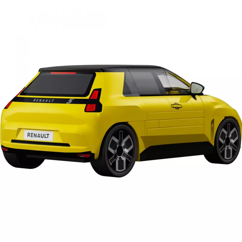 COBI Renault 5 E-Tech Yellow 1:35