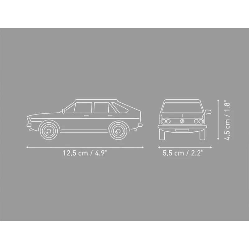 COBI Volkswagen Passat B1 (Green, Scale 1:35) Construction Set