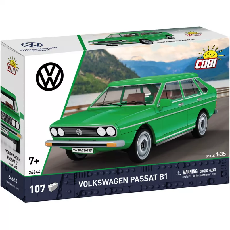 COBI Volkswagen Passat B1 (Green, Scale 1:35) Construction Set