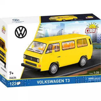 COBI Volkswagen T3 Transporter 1:35 Scale Die-Cast Model (Blue)
