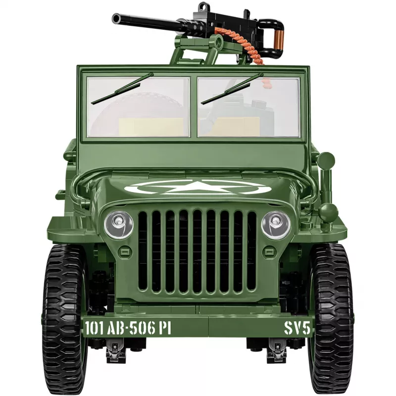 COBI Willys MB & Trailer Executive Edition Building Blocks Set (400 Pieces)