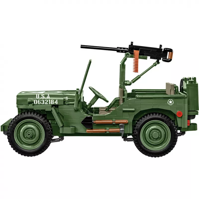 COBI Willys MB & Trailer Executive Edition Building Blocks Set (400 Pieces)