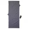 Cocoon CT44 Light Travel Sleeping Bag Liner – Rectangular, 220 x 90 cm, 100% Cotton, Elephant Grey