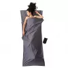 Cocoon CT44 Light Travel Sleeping Bag Liner – Rectangular, 220 x 90 cm, 100% Cotton, Elephant Grey
