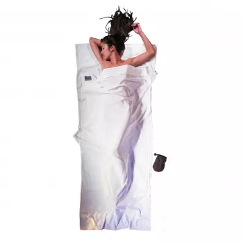 COCOON ECT13 Light Travel Sleeping Bag Liner Rectangular 220 x 90 cm 100% Cotton Natural