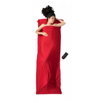 COCOON TravelSheet Thermolight Radiator Sleeping Bag Liner - Lava