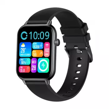 COLMI C28 Smartwatch - Black Silicone