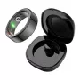 COLMI R02 Smart Ring, Size 8, 18.1 mm (Black) + Charging Case
