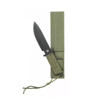 Combat Recon 10 101 INC Model A GREEN Fixed Blade Knife