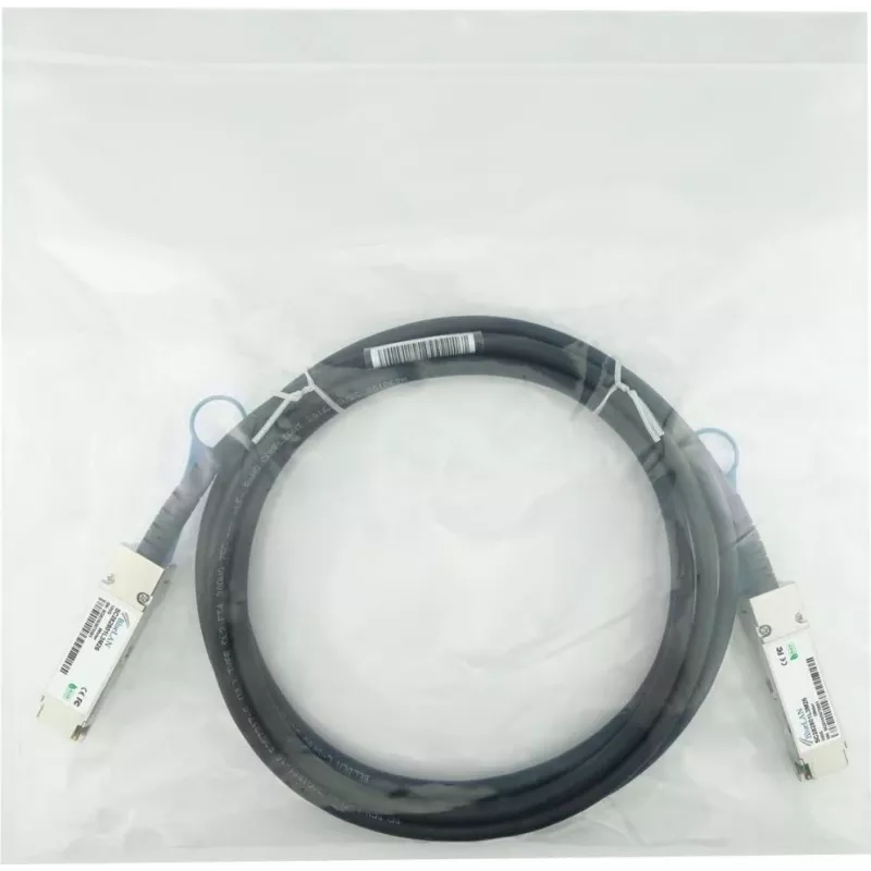 Compatible Lenovo ASQX BlueLAN SC282801L2M30 QSFP28 Direct Attach Cable, 100GBASE-CR4, Infiniband EDR, 30AWG, 2 Meter (ASQX-BL)
