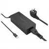 CONCEPTRONIC 65W GaN USB-C Charger, 1-Port, PD3.0/PPS, Black