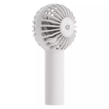 CONCEPTRONIC AERIVA01W Mini Portable Fan White – Rechargeable, 3 Speeds, USB-C