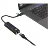 Conceptronic DONN07BA - Hub - 3 x SuperSpeed USB 3.0