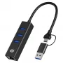 Conceptronic DONN07BA - Hub - 3 x SuperSpeed USB 3.0