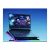 Conceptronic THYIA03B USB-C Laptop Cooling Pad with Smartphone Holder, RGB, 12V